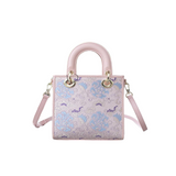 Chinese-style Song Brocade Crossbody Bag - Jacquard Weave Casual Outing Bag for Women