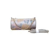 Chinese-style Song Brocade Cylinder Bag - Unique Shape Retro Crossbody Roll Bag