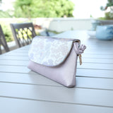 Chinese-style Silk Crossbody Bag for Women - Soft Skin-Friendly Daily Commute Purse