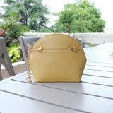 Chinese-style Song Brocade Shell Bag - Retro Floral Pattern Women's Crossbody Clutch