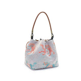 Chinese-style Song Brocade Bucket Bag - Intangible Heritage Craft Retro Crossbody Handbag