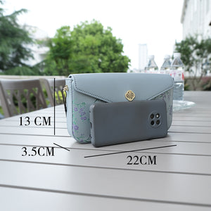 Chinese-style Chain Envelope Bag - Minimalist Design Workplace Crossbody Bag for Women