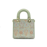 Chinese-style Song Brocade Crossbody Bag - Jacquard Weave Casual Outing Bag for Women
