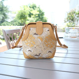 Chinese-style Brocade Jacquard Small Handbag - Exquisite Pattern Women's Handheld Purse