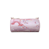 Chinese-style Song Brocade Cylinder Bag - Unique Shape Retro Crossbody Roll Bag