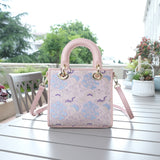 Chinese-style Song Brocade Crossbody Bag - Jacquard Weave Casual Outing Bag for Women