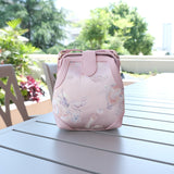 Chinese-style Brocade Jacquard Small Handbag - Exquisite Pattern Women's Handheld Purse