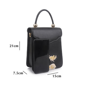 Women's PU Leather One-shoulder Crossbody Bag - Fashionable Versatile Daily Commute Purse