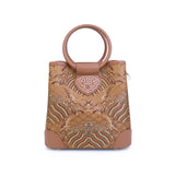 Chinese-style Cloud Brocade Pearl Crossbody Bag - Elegant Design Dating Party Purse