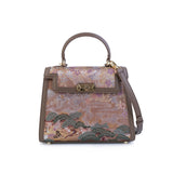 Chinese-style Handheld & Crossbody 2-in-1 Bag - Flexible Use Business Casual Purse