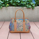 Chinese-style Shu Brocade Handheld & Crossbody Bag - Retro Weave Cultural Event Purse