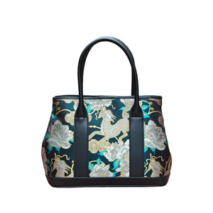 Chinese-style Shu Brocade Handheld & Crossbody Bag - Retro Weave Cultural Event Purse