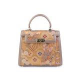 Chinese-style Handheld & Crossbody 2-in-1 Bag - Flexible Use Business Casual Purse