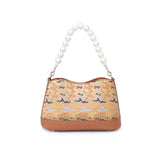 Chinese-style Shu Brocade Handheld & Crossbody Bag - Retro Weave Cultural Event Purse