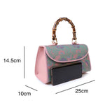 Chinese-style Crossbody Bag - Lightweight Compact Scenic Spot Tour Bag