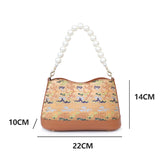 Chinese-style Shu Brocade Handheld & Crossbody Bag - Retro Weave Cultural Event Purse