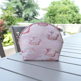 Chinese-style Song Brocade Shell Bag - Retro Floral Pattern Women's Crossbody Clutch