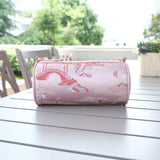 Chinese-style Song Brocade Cylinder Bag - Unique Shape Retro Crossbody Roll Bag