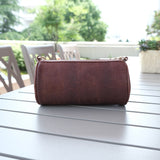 Chinese-style Song Brocade Cylinder Bag - Unique Shape Retro Crossbody Roll Bag