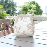 Chinese-style Brocade Jacquard Small Handbag - Exquisite Pattern Women's Handheld Purse
